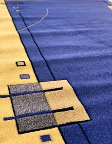 Синтетичний килим FRISE-VREZANNY 3127A BLUE - высокое качество по лучшей цене в Украине.